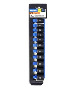 Deals 🛒 Kobalt Impact Sockets & Impact Socket Sets 11-Piece Metric 3/8-in Drive Set 6-Point Impact Socket Set ✔️