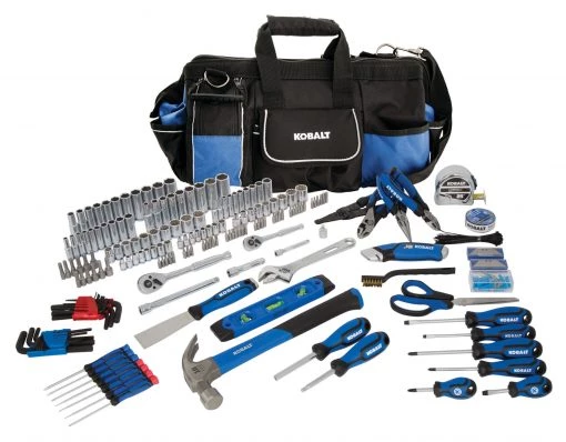 Best Sale 🔔 Kobalt Household Tool Sets 230-Piece Household Tool Set with Soft Case ❤️ -Kobalt Sales Shop 03308792 scaled