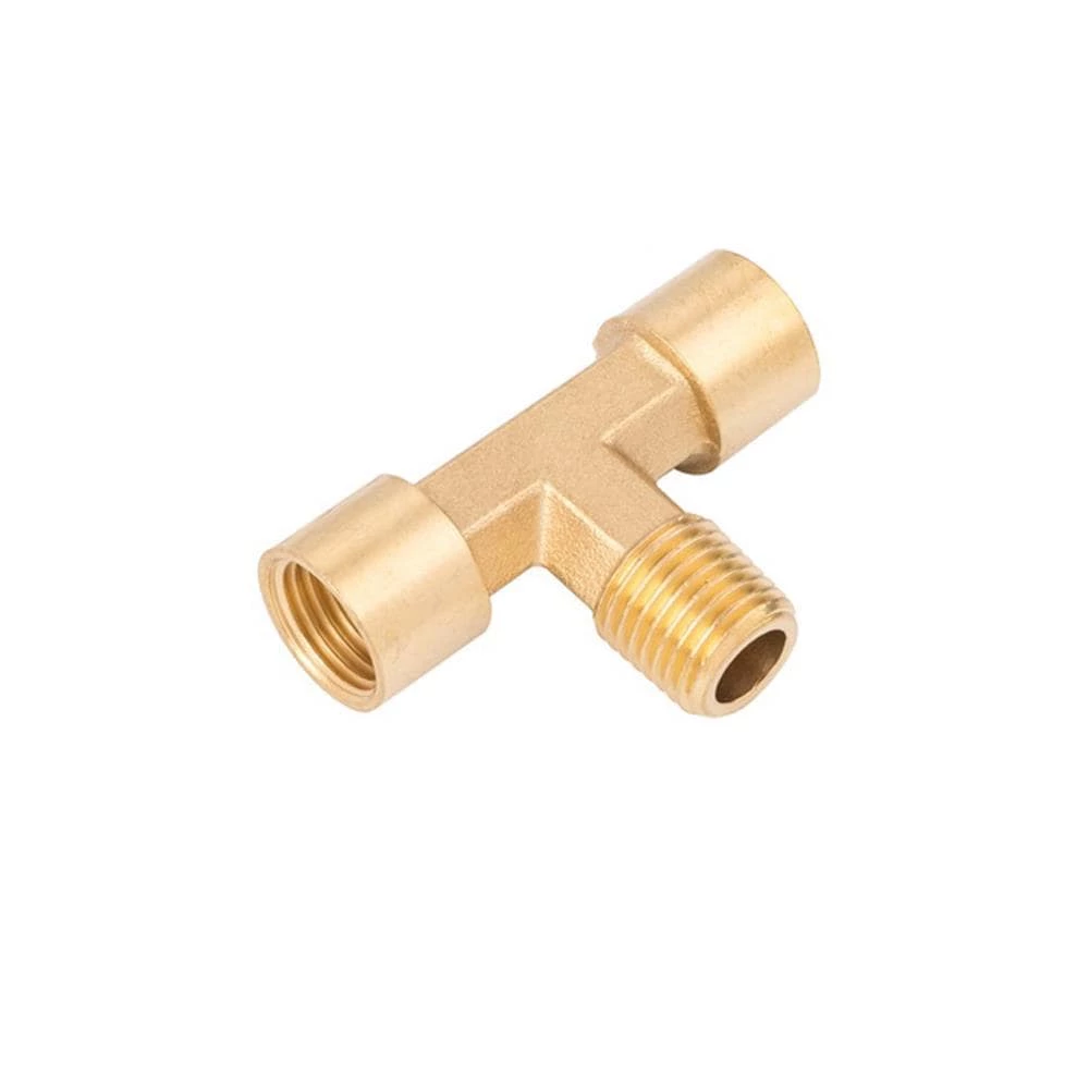 New βοΈ Kobalt Air Compressor Fittings NPT Brass T Fitting (F) 1/4-in π₯ 1 New βοΈ Kobalt Air Compressor Fittings NPT Brass T Fitting (F) 1/4-in π₯