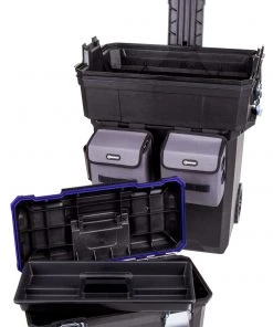 Hot Sale 🛒 Kobalt Portable Tool Boxes Zerust 19-in Black Plastic Wheels Lockable Tool Box 🧨 -Kobalt Sales Shop 04578557 scaled