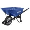 Deals ⭐ Kobalt Wheelbarrows 6-cu ft Steel Wheelbarrow with Flat-Free Tire(s) 🌟