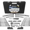 Deals 🧨 Kobalt Mechanics Tool Sets Universal 115-Piece Standard (SAE) and Metric Combination Matte Mechanics Tool Set (1/4-in; 3/8-in) 🎉