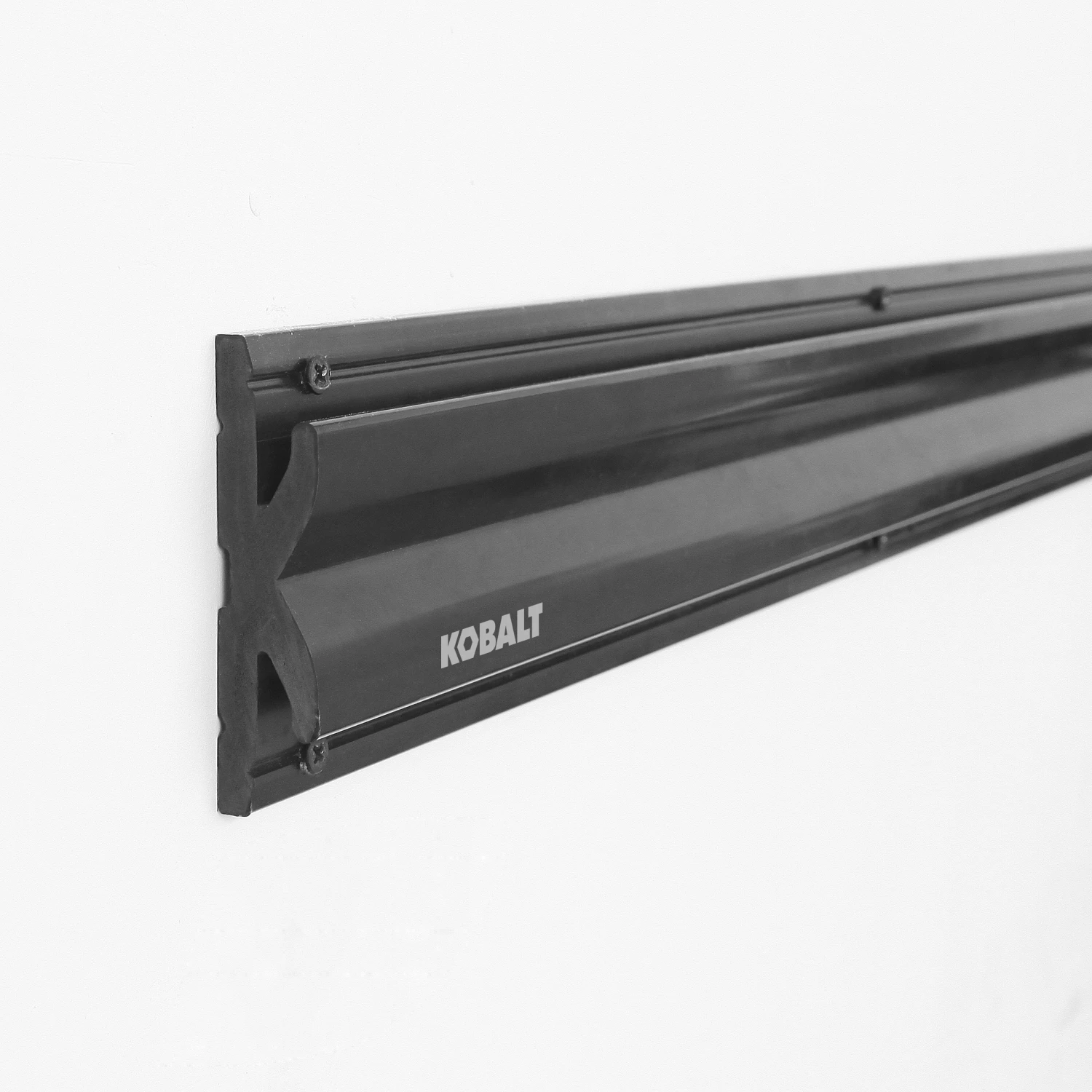 Deals βοΈ Kobalt Slatwall & Rail Storage Systems 34-in Black Plastic Multipurpose Storage Rail π 1 Deals βοΈ Kobalt Slatwall & Rail Storage Systems 34-in Black Plastic Multipurpose Storage Rail π
