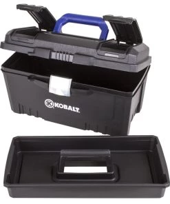 Best Pirce π Kobalt Portable Tool Boxes 17-in Black Plastic Lockable Tool Box π 7 Best Pirce π Kobalt Portable Tool Boxes 17-in Black Plastic Lockable Tool Box π -Kobalt Sales Shop 071617079741 08219627