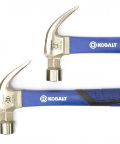 Hot Sale 👍 Kobalt Hammers 16-oz Smooth Face Steel Head Fiberglass Claw Hammer ✨ -Kobalt Sales Shop 07783112