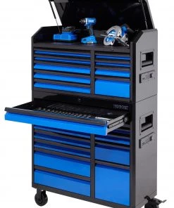 Outlet 🤩 Kobalt Bottom Tool Cabinets 3000 Series 41-in W x 41-in H 11-Drawer Steel Rolling Tool Cabinet (Black) 🛒 -Kobalt Sales Shop 08061667 scaled