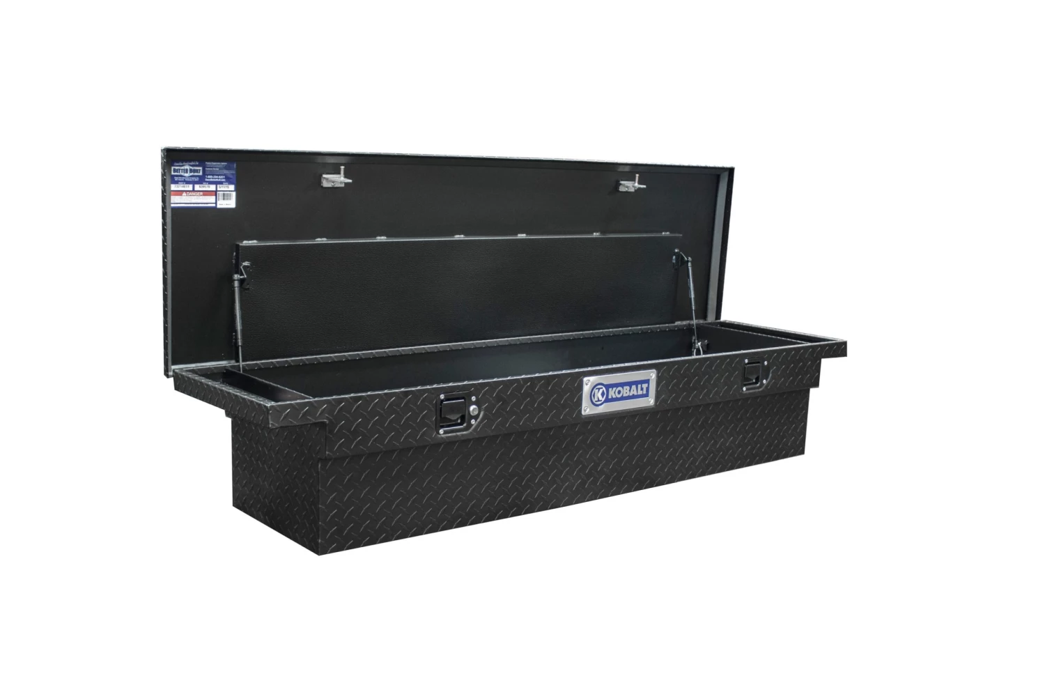Cheapest π Kobalt Truck Tool Boxes 69-in x 20-in x 13-in Matte Black Powder-Coat Aluminum Crossover Truck Tool Box π― 2 Cheapest π Kobalt Truck Tool Boxes 69-in x 20-in x 13-in Matte Black Powder-Coat Aluminum Crossover Truck Tool Box π― - Image 2