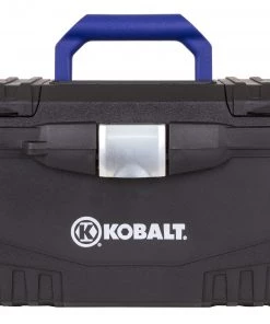 Best Pirce π Kobalt Portable Tool Boxes 17-in Black Plastic Lockable Tool Box π