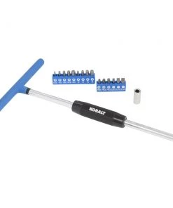 Discount 💯 Kobalt Screwdriver Bits Set Steel Hex Shank Screwdriver Bit Set (17-Piece) 🔥