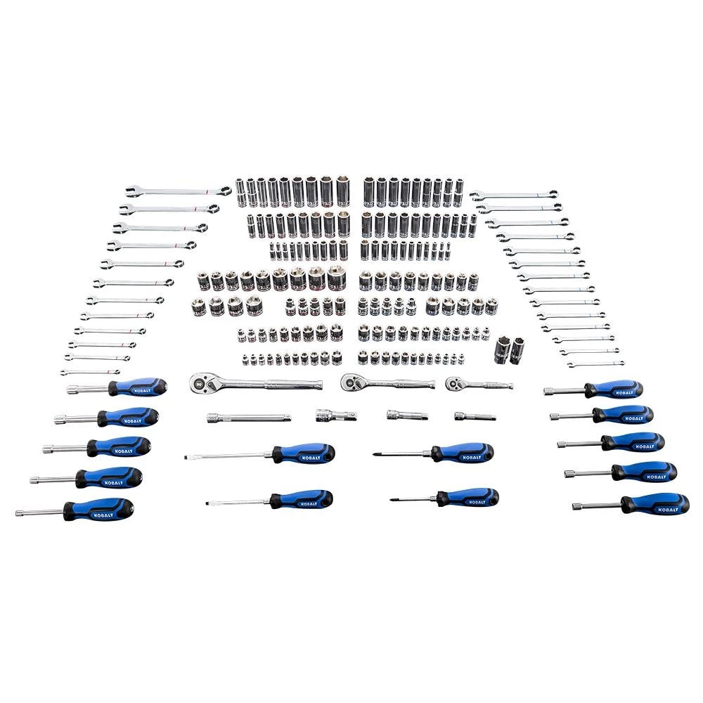 Best reviews of π― Kobalt Mechanics Tool Sets 189-Piece Standard (SAE) and Metric Combination Polished Chrome Mechanics Tool Set (1/4-in; 3/8-in) π 1 Best reviews of π― Kobalt Mechanics Tool Sets 189-Piece Standard (SAE) and Metric Combination Polished Chrome Mechanics Tool Set (1/4-in; 3/8-in) π