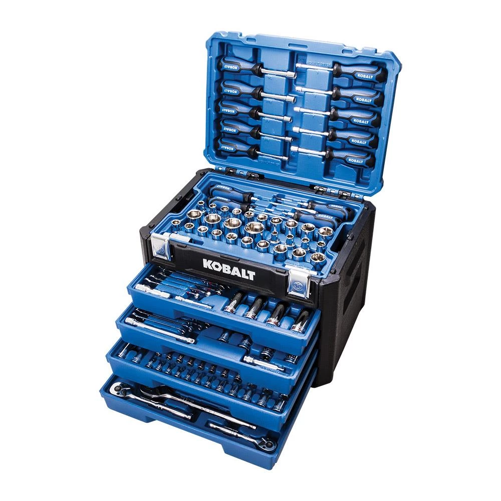 Best reviews of π― Kobalt Mechanics Tool Sets 189-Piece Standard (SAE) and Metric Combination Polished Chrome Mechanics Tool Set (1/4-in; 3/8-in) π 2 Best reviews of π― Kobalt Mechanics Tool Sets 189-Piece Standard (SAE) and Metric Combination Polished Chrome Mechanics Tool Set (1/4-in; 3/8-in) π - Image 2
