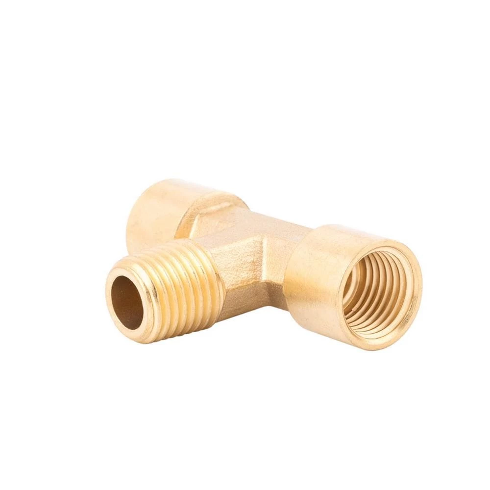 New βοΈ Kobalt Air Compressor Fittings NPT Brass T Fitting (F) 1/4-in π₯ 3 New βοΈ Kobalt Air Compressor Fittings NPT Brass T Fitting (F) 1/4-in π₯ - Image 3