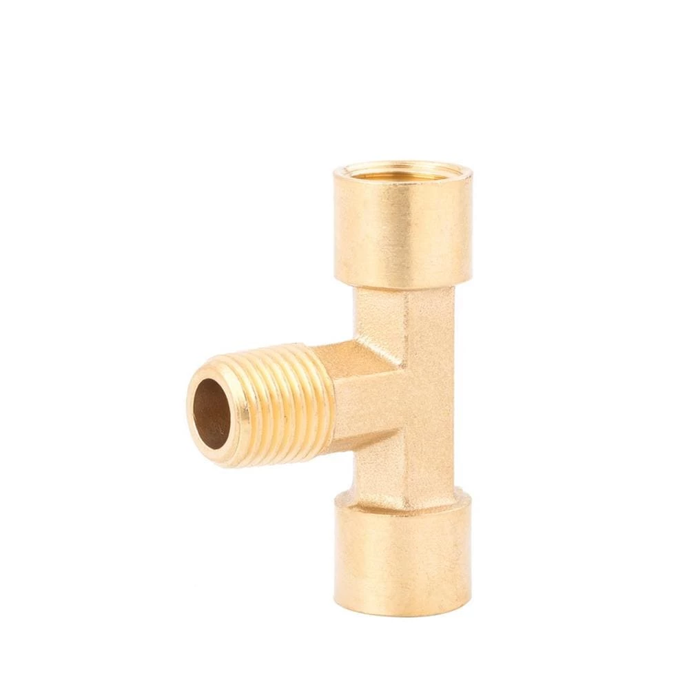 New βοΈ Kobalt Air Compressor Fittings NPT Brass T Fitting (F) 1/4-in π₯ 2 New βοΈ Kobalt Air Compressor Fittings NPT Brass T Fitting (F) 1/4-in π₯ - Image 2