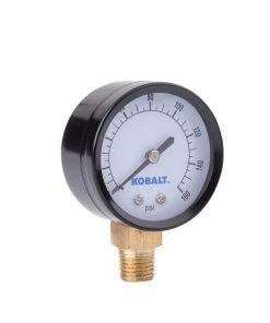 Buy 🧨 Kobalt Air Compressor Accessories 1/4-in Bottom Mount Gauge 🔔 -Kobalt Sales Shop 08614873