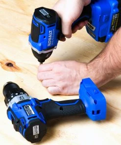 Hot Sale 🧨 Kobalt Power Tool Combo Kits 2-Tool 24-Volt Max Brushless Power Tool Combo Kit with Soft Case (1-Battery Included and Charger Included) ⌛ -Kobalt Sales Shop 08619632