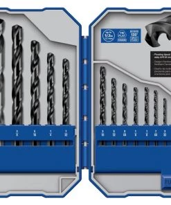 Wholesale ⌛ Kobalt Twist Drill Bits 14-Piece Assorted Set Black Oxide Coated Hss Twist Drill Bit Set ⌛