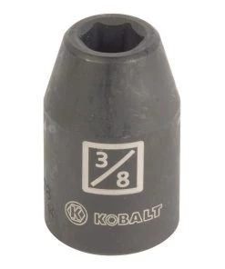 Deals ⭐ Kobalt Impact Sockets & Impact Socket Sets -Piece Standard (SAE) 1/2-in Drive 3/8-in 6-Point Impact Socket ⌛
