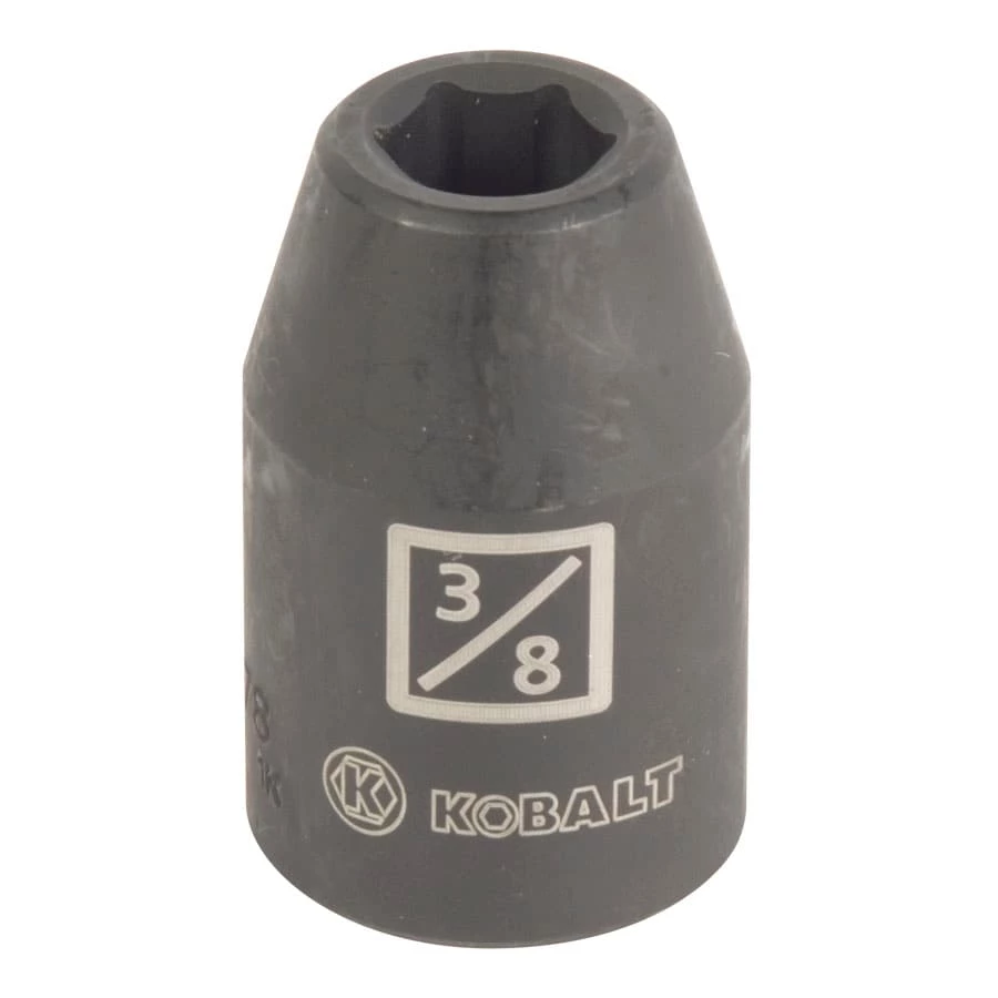 Deals ⭐ Kobalt Impact Sockets & Impact Socket Sets -Piece Standard (SAE) 1/2-in Drive 3/8-in 6-Point Impact Socket ⌛ 1 Deals ⭐ Kobalt Impact Sockets & Impact Socket Sets -Piece Standard (SAE) 1/2-in Drive 3/8-in 6-Point Impact Socket ⌛