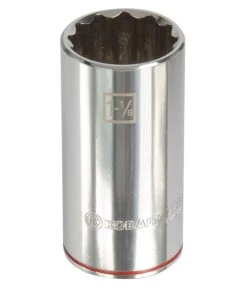 Coupon ✨ Kobalt Sockets & Socket Sets Standard (SAE) 1/2-in Drive 12-point 1-1/8-in Deep Socket 🔔