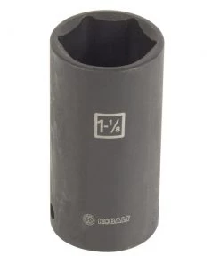 Discount 🤩 Kobalt Impact Sockets & Impact Socket Sets Standard (SAE) 1/2-in Drive 1-1/8-in 6-Point Impact Socket ❤️