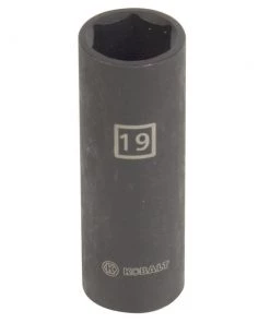 Coupon ❤️ Kobalt Impact Sockets & Impact Socket Sets Metric 1/2-in Drive 19mm 6-Point Impact Socket 👍