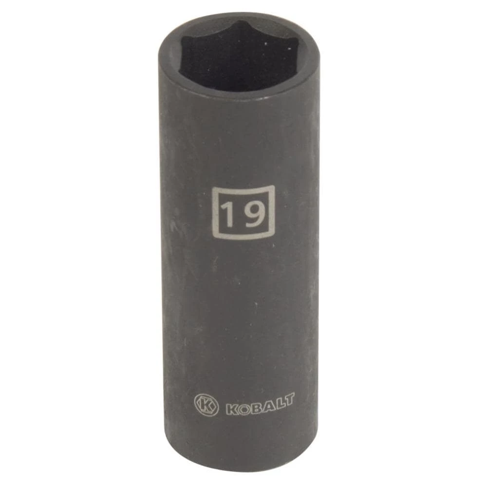 Coupon β€οΈ Kobalt Impact Sockets & Impact Socket Sets Metric 1/2-in Drive 19mm 6-Point Impact Socket π 1 Coupon β€οΈ Kobalt Impact Sockets & Impact Socket Sets Metric 1/2-in Drive 19mm 6-Point Impact Socket π