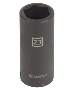 Budget 😀 Kobalt Impact Sockets & Impact Socket Sets Metric 1/2-in Drive 23mm 6-Point Impact Socket 🛒