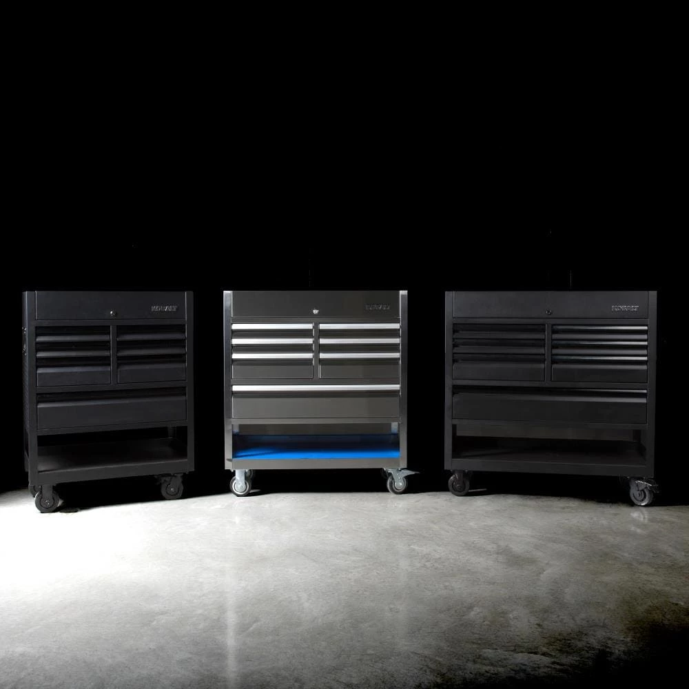 Discount β Kobalt Bottom Tool Cabinets 3000 Series 45-in W x 47-in H 7-Drawer Steel Rolling Tool Cabinet (Black) π 2 Discount β Kobalt Bottom Tool Cabinets 3000 Series 45-in W x 47-in H 7-Drawer Steel Rolling Tool Cabinet (Black) π - Image 2