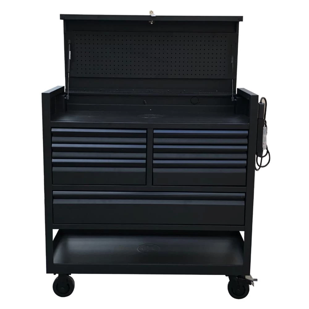 Discount β Kobalt Bottom Tool Cabinets 3000 Series 45-in W x 47-in H 7-Drawer Steel Rolling Tool Cabinet (Black) π 7 Discount β Kobalt Bottom Tool Cabinets 3000 Series 45-in W x 47-in H 7-Drawer Steel Rolling Tool Cabinet (Black) π - Image 7