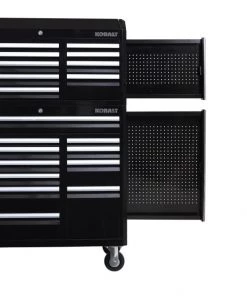 Hot Sale 🔥 Kobalt Bottom Tool Cabinets 3000 Series 41-in W x 41-in H 11-Drawer Steel Rolling Tool Cabinet (Black) 🤩 -Kobalt Sales Shop 09477084