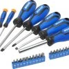 Hot Sale 🤩 Kobalt Screwdrivers 29-Piece Plastic Handle Magnetic Set Multi-bit Screwdriver Set 😍