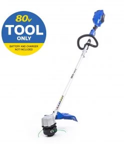 New ❤️ Kobalt Cordless Electric String Trimmers 80-volt Max 16-in Straight Cordless String Trimmer (Tool Only) 🌟
