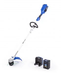 Best deal ✨ Kobalt Cordless Electric String Trimmers 80-Volt Max 16-in Straight Cordless String Trimmer (Battery Included) 🛒