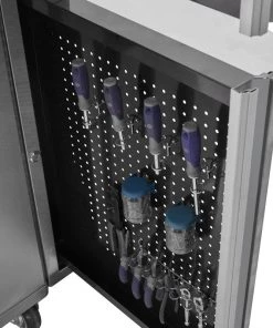 New 🤩 Kobalt Bottom Tool Cabinets 3000 Series 41-in W x 41-in H 11-Drawer Stainless Steel Rolling Tool Cabinet (Stainless Steel) 👏 -Kobalt Sales Shop 09985759