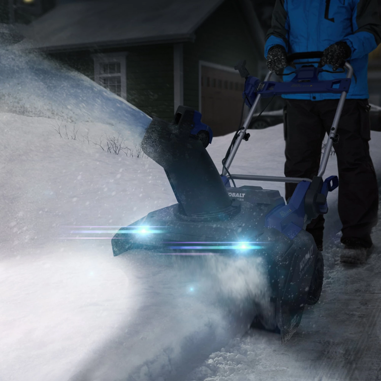 Brand new π― Kobalt Cordless Electric Snow Blowers 80-Volt Max 22-in Single-stage Cordless Electric Snow Blower (Battery Not Included) π 10 Brand new π― Kobalt Cordless Electric Snow Blowers 80-Volt Max 22-in Single-stage Cordless Electric Snow Blower (Battery Not Included) π - Image 10