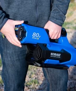 Hot Sale ❤️ Kobalt Cordless Electric Leaf Blowers 80-volt Max 630-CFM Brushless Handheld Cordless Electric Leaf Blower (Tool Only) 💯 -Kobalt Sales Shop 10216809