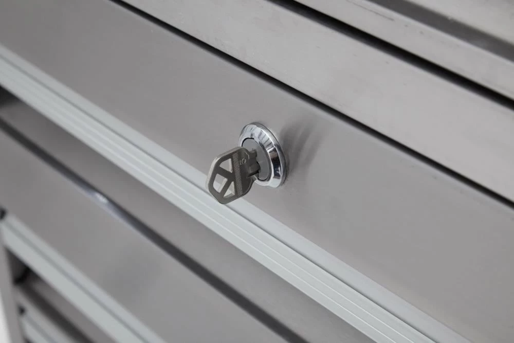 Best Sale π― Kobalt Bottom Tool Cabinets 3000 Series 41-in W x 37.5-in H 8-Drawer Stainless Steel Rolling Tool Cabinet (Stainless Steel) β€οΈ 15 Best Sale π― Kobalt Bottom Tool Cabinets 3000 Series 41-in W x 37.5-in H 8-Drawer Stainless Steel Rolling Tool Cabinet (Stainless Steel) β€οΈ - Image 15