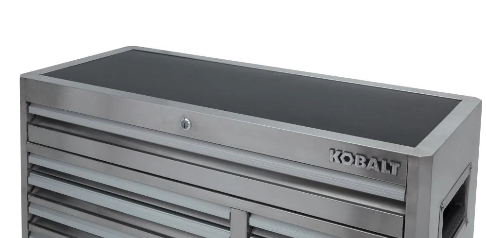 Best Sale π― Kobalt Bottom Tool Cabinets 3000 Series 41-in W x 37.5-in H 8-Drawer Stainless Steel Rolling Tool Cabinet (Stainless Steel) β€οΈ 17 Best Sale π― Kobalt Bottom Tool Cabinets 3000 Series 41-in W x 37.5-in H 8-Drawer Stainless Steel Rolling Tool Cabinet (Stainless Steel) β€οΈ - Image 17