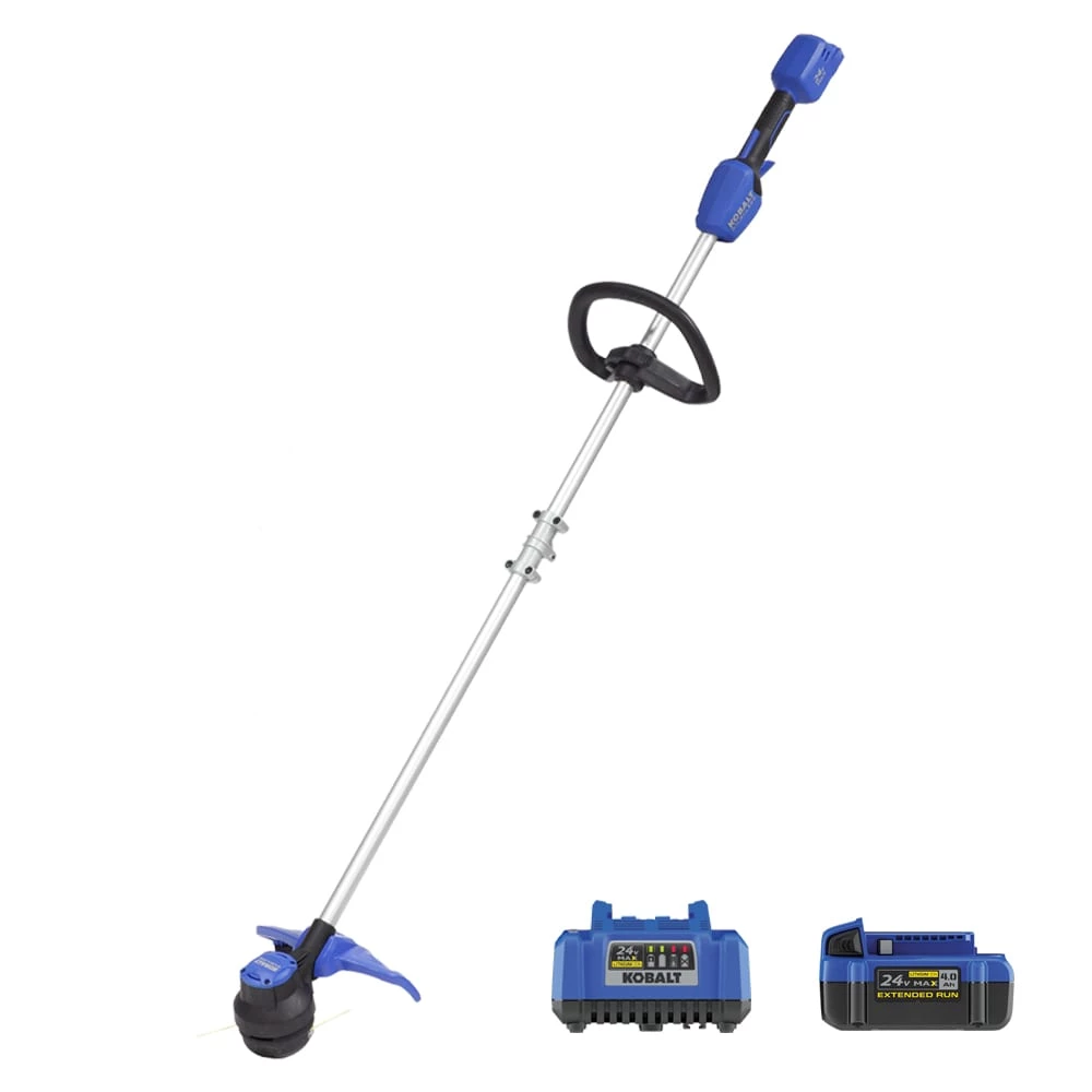 Best Pirce π Kobalt Cordless Electric String Trimmers 24-Volt Max 12-in Straight Cordless String Trimmer (Battery Included) β 1 Best Pirce π Kobalt Cordless Electric String Trimmers 24-Volt Max 12-in Straight Cordless String Trimmer (Battery Included) β