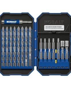 Hot Sale 💯 Kobalt Screwdriver Bits Set Steel Hex Shank Screwdriver Bit Set ✨