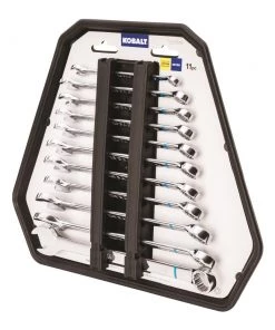 Cheap 🎉 Kobalt Combination Wrenches & Sets 11-Piece Set 12-point Metric Standard Combination Wrench Set 🎉 -Kobalt Sales Shop 11242177