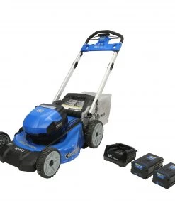 Coupon 😍 Kobalt Cordless Electric Push Lawn Mowers 80-Volt Max Brushless 21-in Self-propelled Cordless Electric Lawn Mower 4 Ah (Battery & Charger Included) 🌟