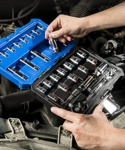 Top 10 🔥 Kobalt Mechanics Tool Sets 30-Piece Standard (SAE) and Metric Combination Polished Chrome Mechanics Tool Set (3/8-in;) 🔥 -Kobalt Sales Shop 11294854 scaled