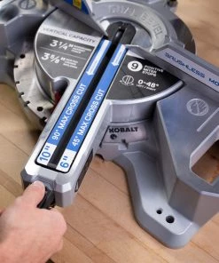 Discount ✨ Kobalt Miter Saws 24-Volt 7-1/4-In Miter Saw - Bare Tool 😀 -Kobalt Sales Shop 11399816