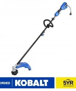 Cheap ❤️ Kobalt Corded Electric String Trimmers 10-Amp 18-in Corded Electric String Trimmer with Attachment Capability ❤️