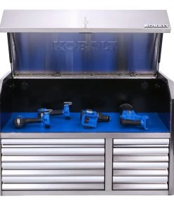 Brand new 🛒 Kobalt Top Tool Chests 3000 Series 41-in W x 26.1-in H 8-Drawer Stainless Steel Tool Chest (Stainless Steel) 👍 -Kobalt Sales Shop 11561538