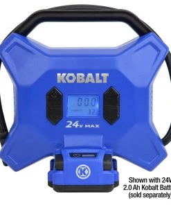 Budget 🎁 Kobalt Air Inflators Kobalt 24 Volt cordless high pressure inflator 24-Volt Lithium Ion (Li-Ion) Air Inflator (Power Source: Battery) 🧨 -Kobalt Sales Shop 11621567