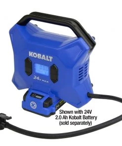 Budget 🎁 Kobalt Air Inflators Kobalt 24 Volt cordless high pressure inflator 24-Volt Lithium Ion (Li-Ion) Air Inflator (Power Source: Battery) 🧨 -Kobalt Sales Shop 11621569