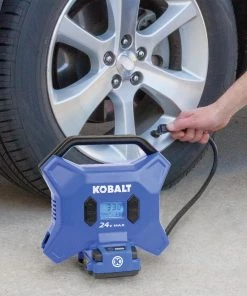 Budget 🎁 Kobalt Air Inflators Kobalt 24 Volt cordless high pressure inflator 24-Volt Lithium Ion (Li-Ion) Air Inflator (Power Source: Battery) 🧨 -Kobalt Sales Shop 11621570