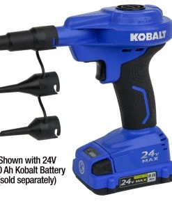 Best Pirce 💯 Kobalt Air Inflators 24V Cordless High Volume Inflator 24-Volt Lithium Ion (Li-Ion) Air Inflator (Power Source: Battery) 🔔 -Kobalt Sales Shop 11629465